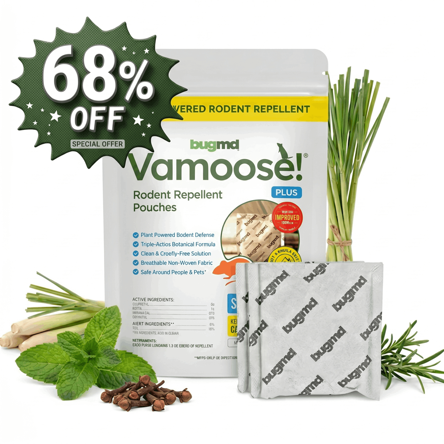 BugMD Vamoose 68% discount